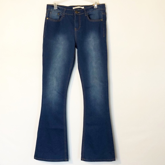 hippie laundry Denim - Hippie Laundry High Rise Flare Jeans